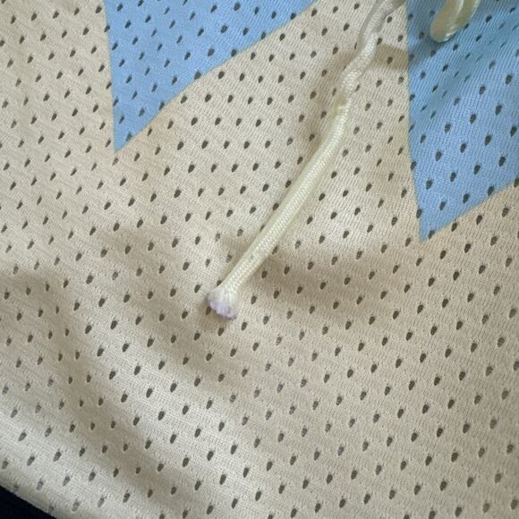 PUMA Men's Scholarship Basketball Shorts Bluemazing Large Mesh COLORBLOCK Y2K - Picture 4 of 11